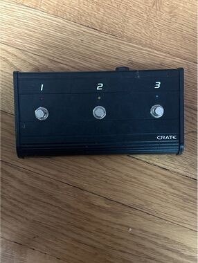 CRATE 3-BUTTON GUITAR AMP FOOTSWITCH PEDAL-METAL HOUSING PARTS